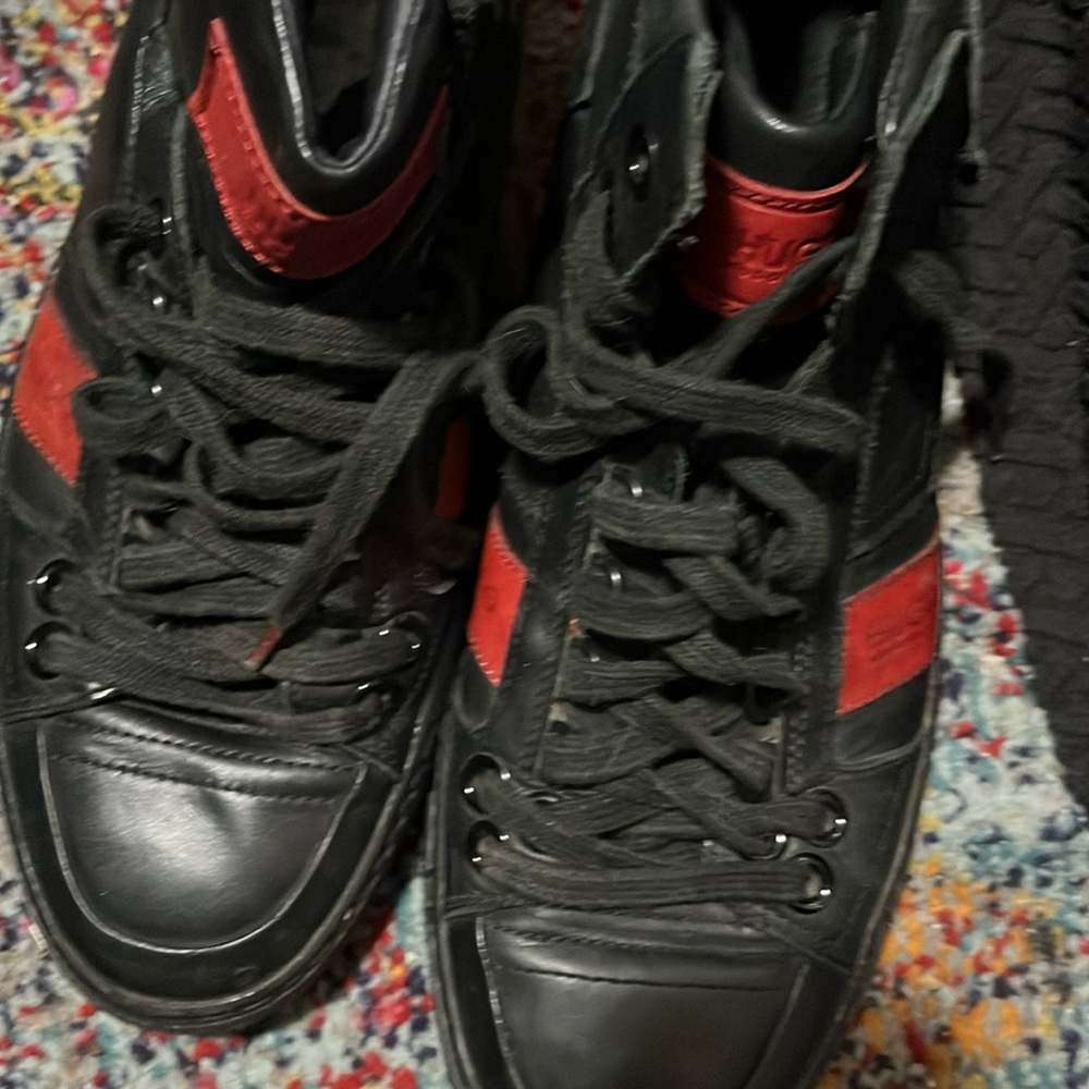 Men Hugo boss high top shoes